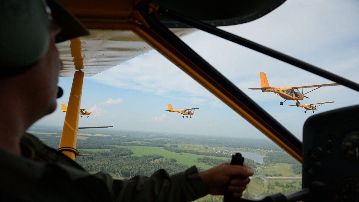 Пилот сверхлегкого воздушного судна