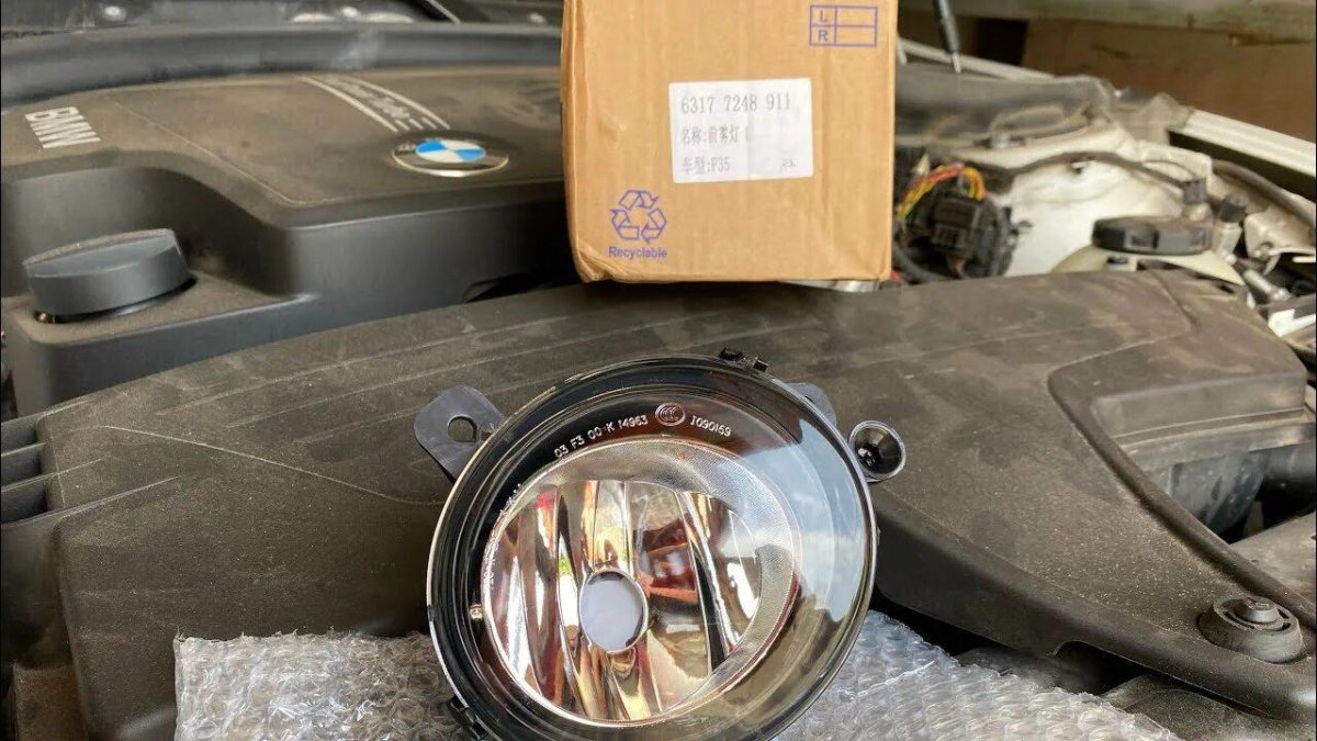 BMW f10 ПТФ led