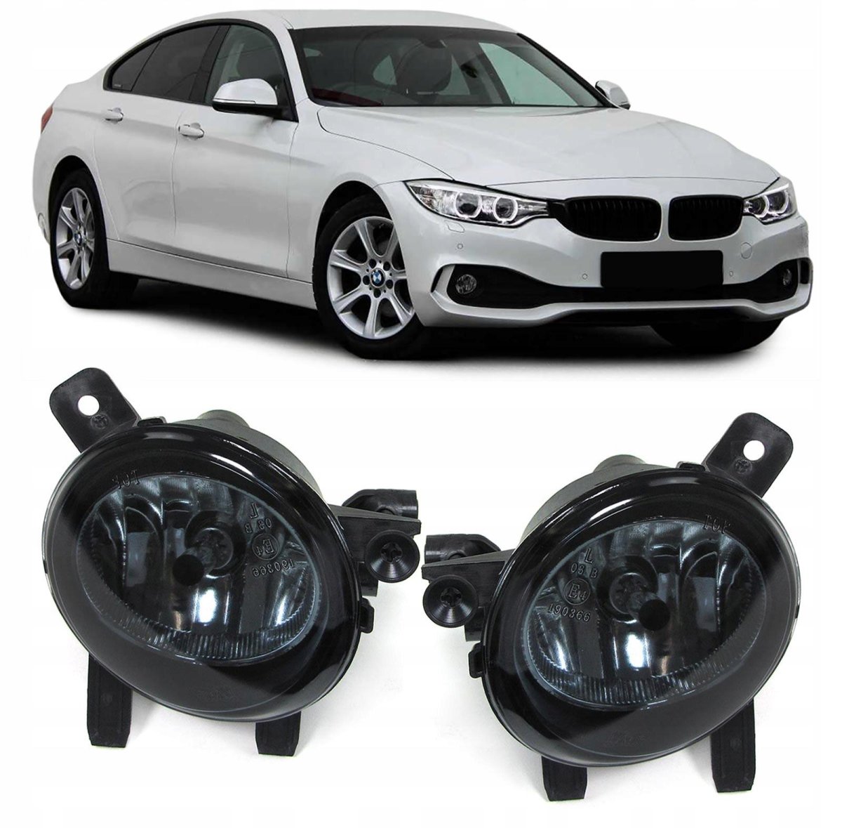 BMW f30 туманки