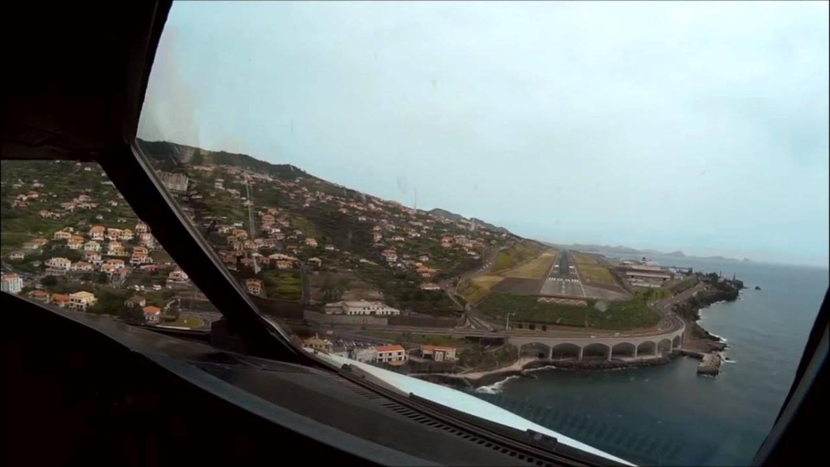 Мадейра аэропорт опасный