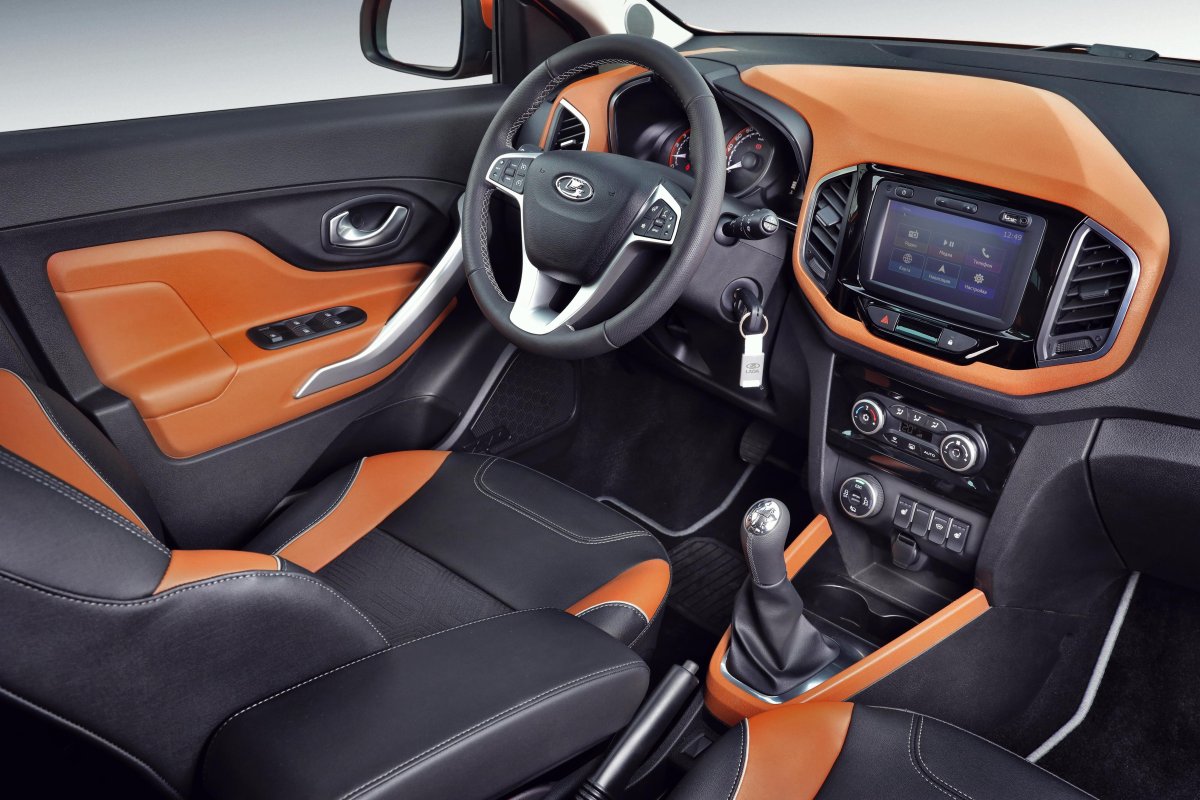 Лада XRAY Cross салон 2021