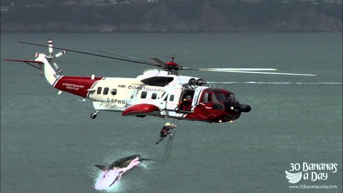 Вертолет спасателей