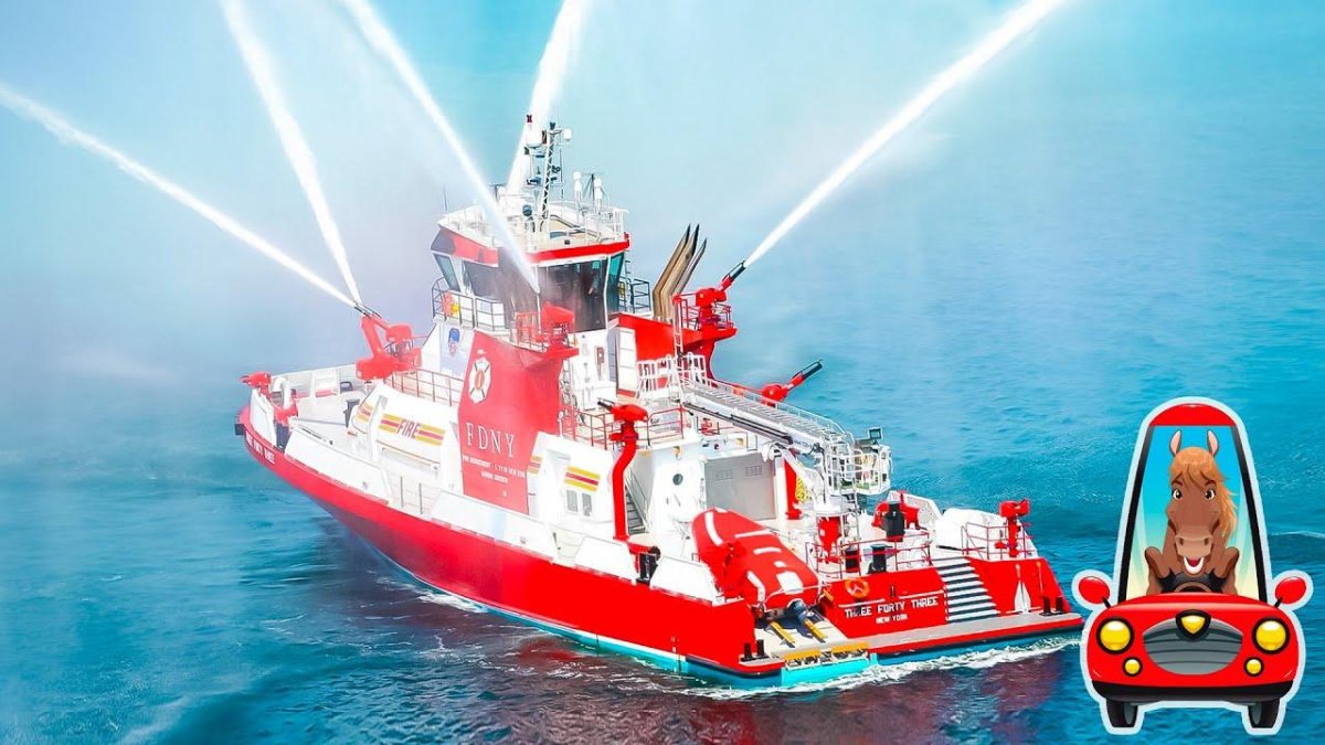 Пожарный катер 14157