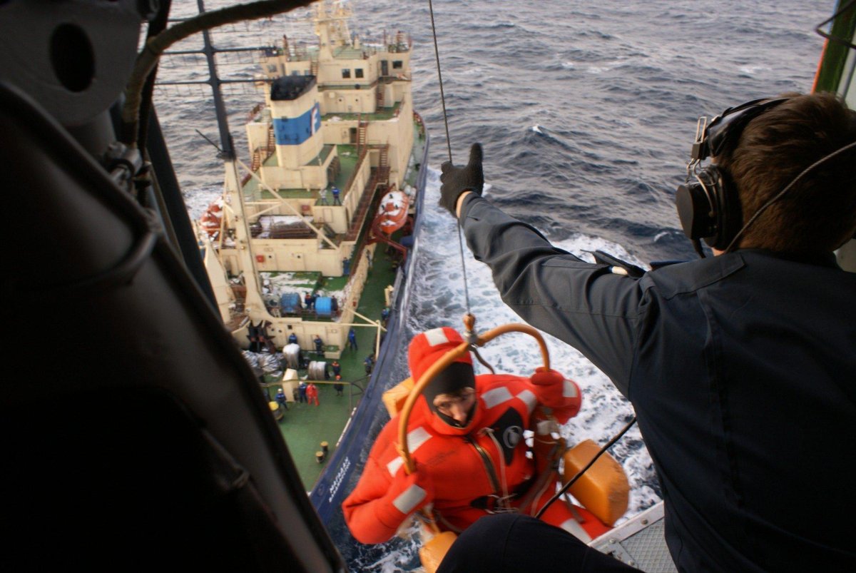 Спасательные операции на море