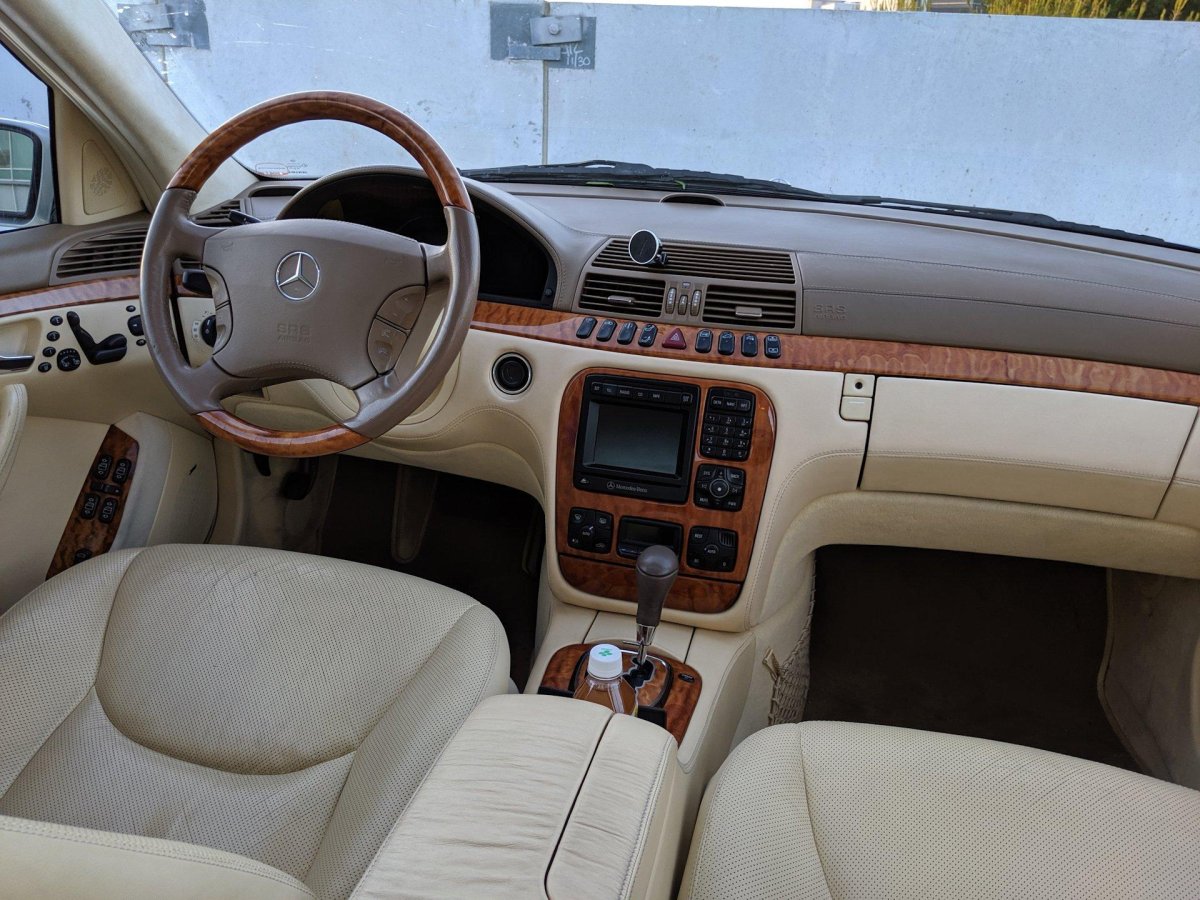 Mercedes-Benz w220 салон