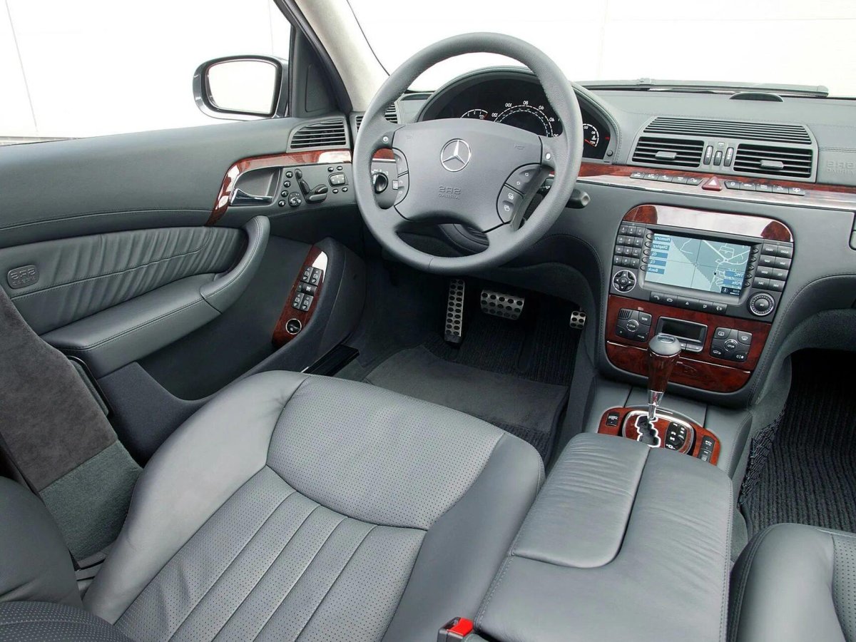 Мерседес w220 салон