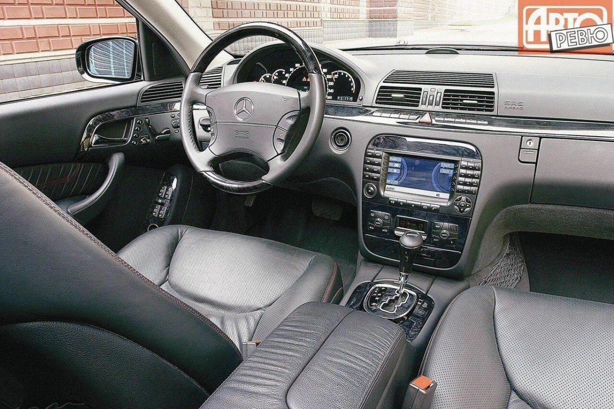 Mercedes-Benz w220 салон