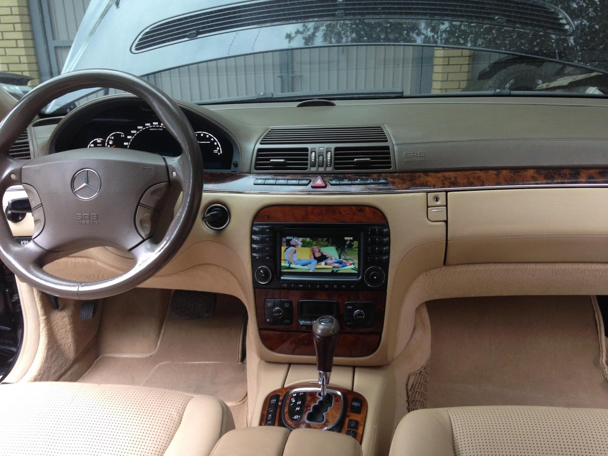 Mercedes-Benz w220 салон