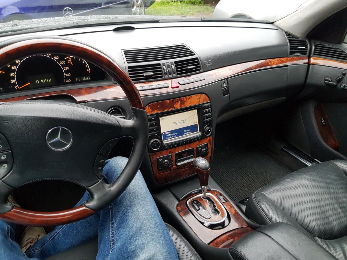 Мерседес w220 салон