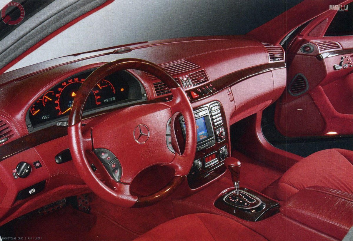 Мерседес w220 салон