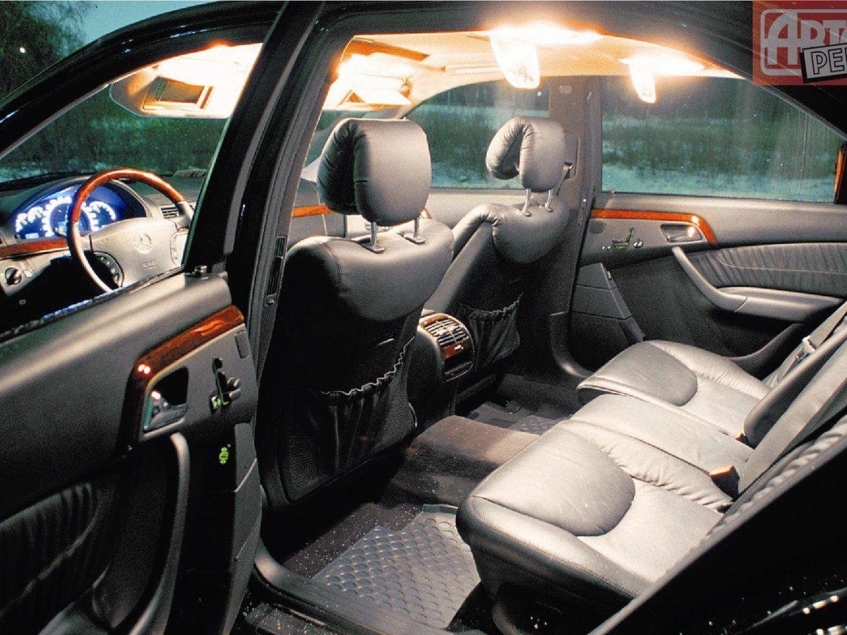 Mercedes w220 салон
