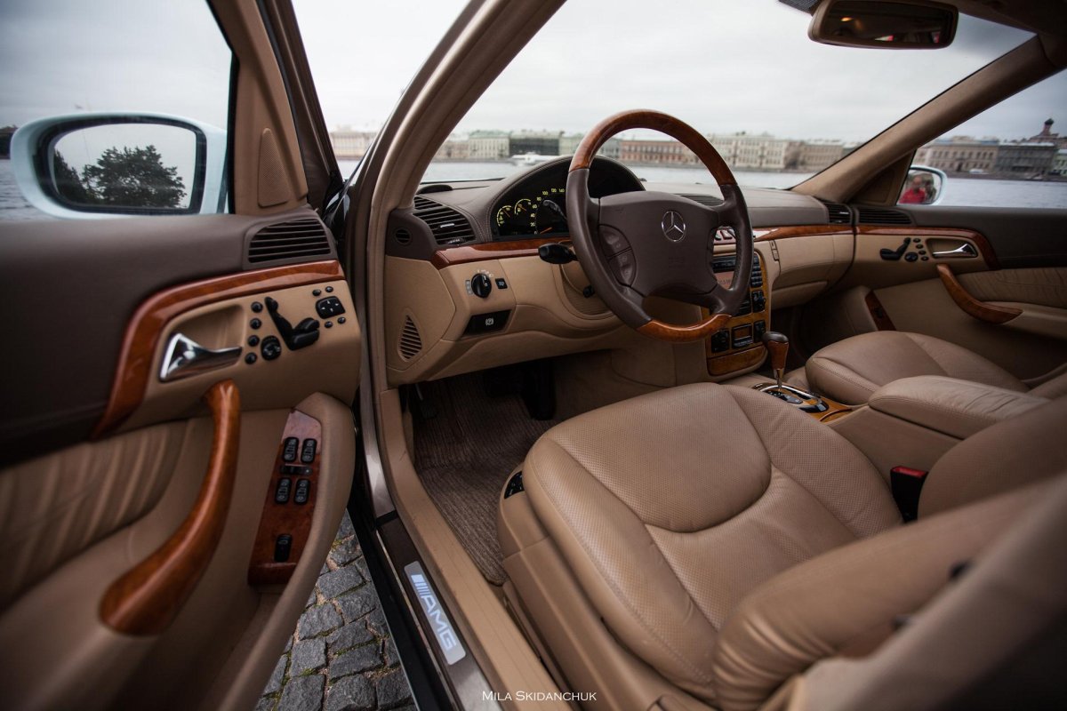Mercedes w220 s600 салон