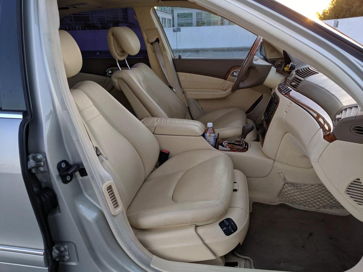 Mercedes Benz s class w220 салон