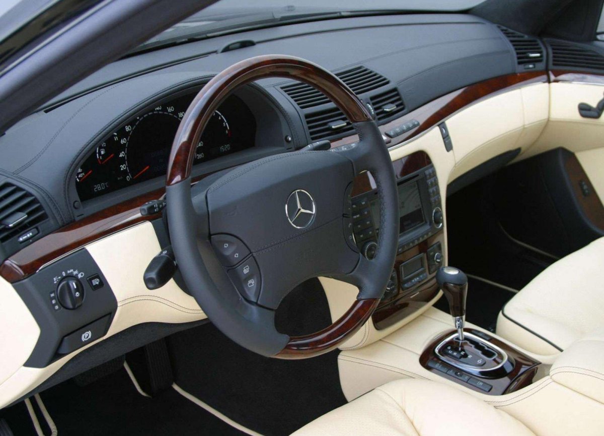 Mercedes w220 s600 салон