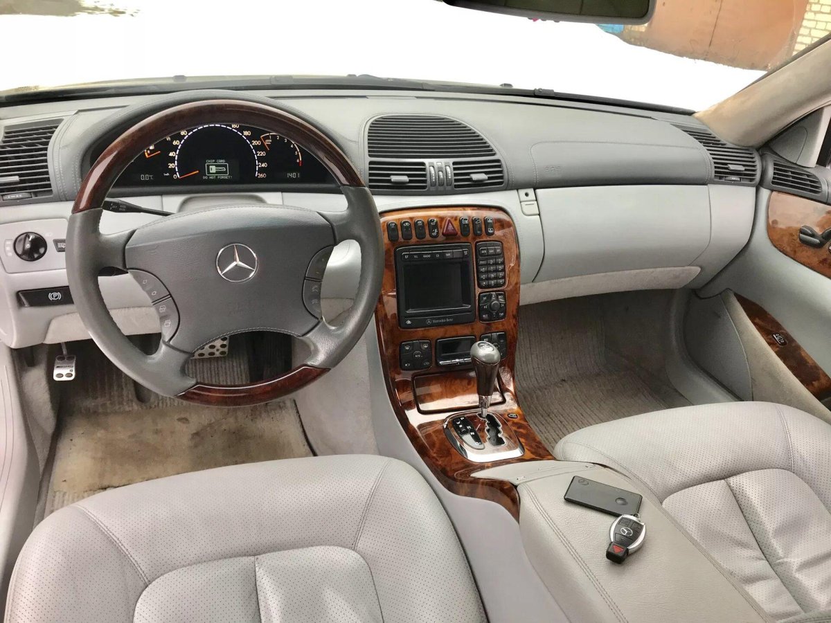 Mercedes Benz s500 w220 салон