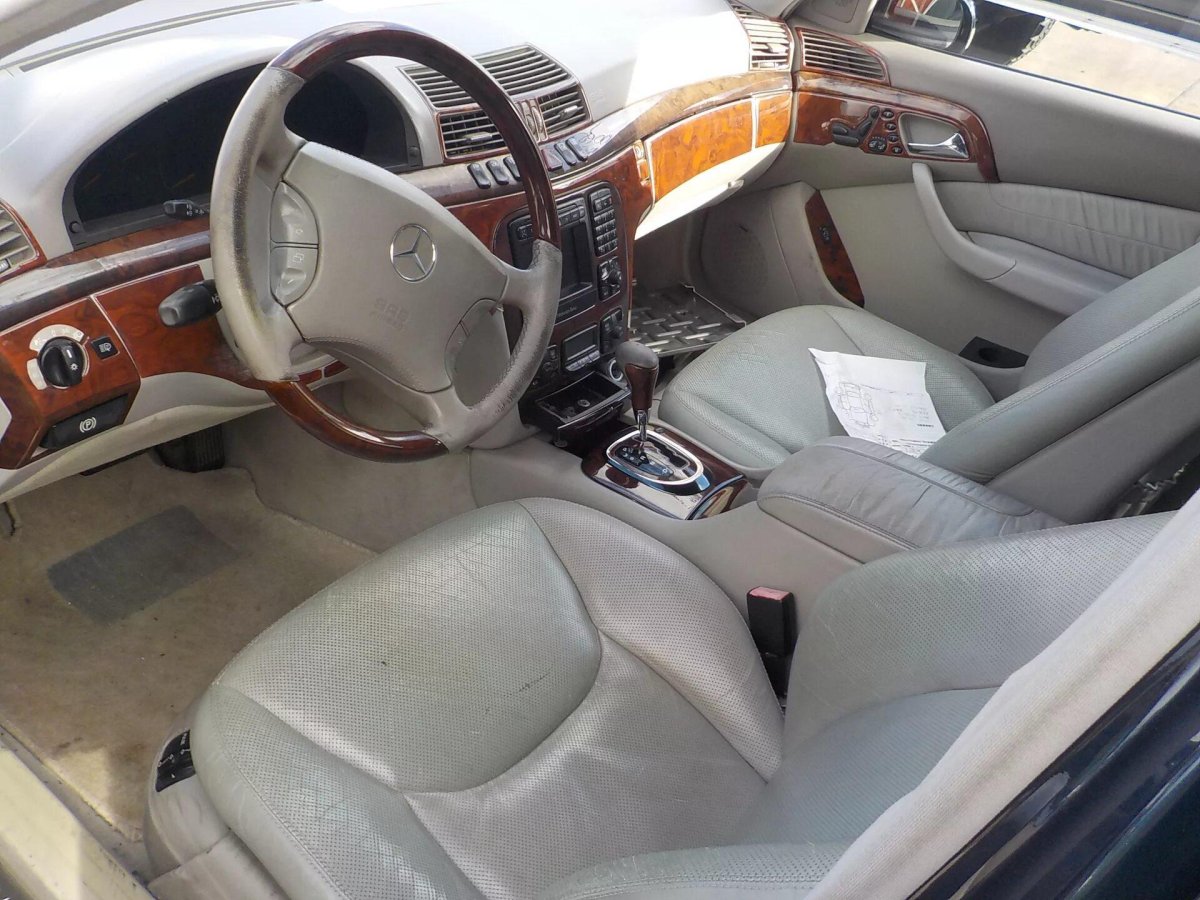 Мерседес w220 s500 салон