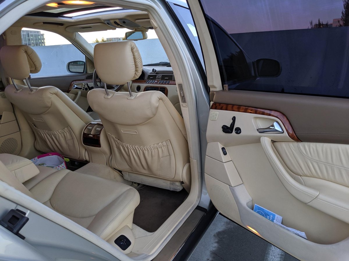 W220 Мерседес салон салон