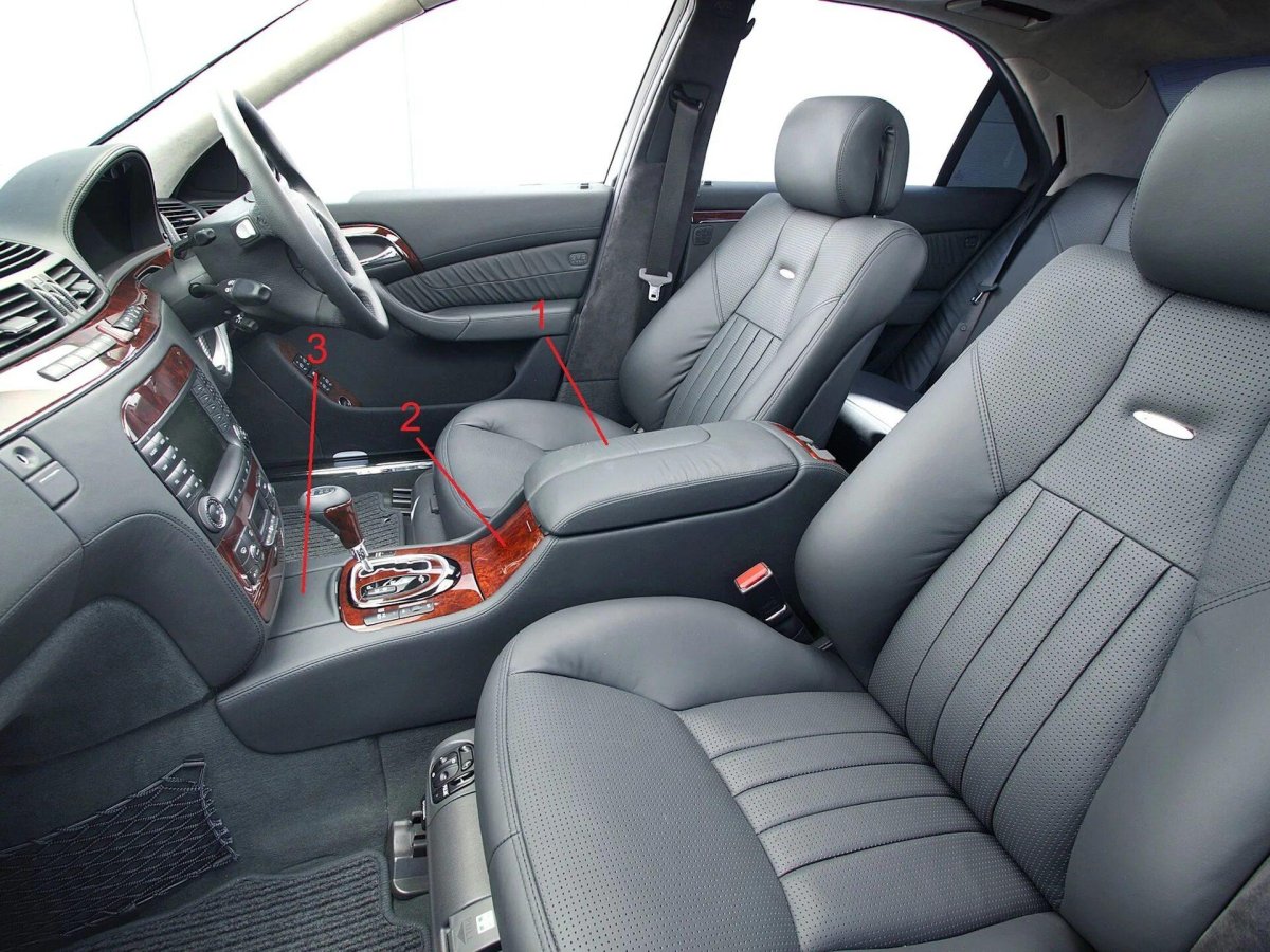 Mercedes Benz s65 AMG w220 салон