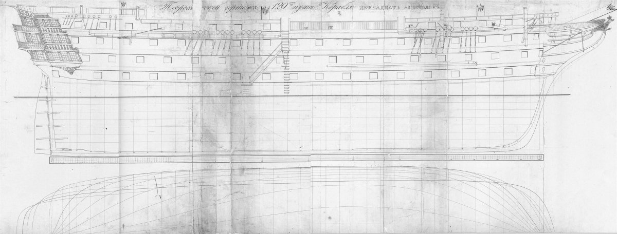 Чертежи корабля HMS Surprise