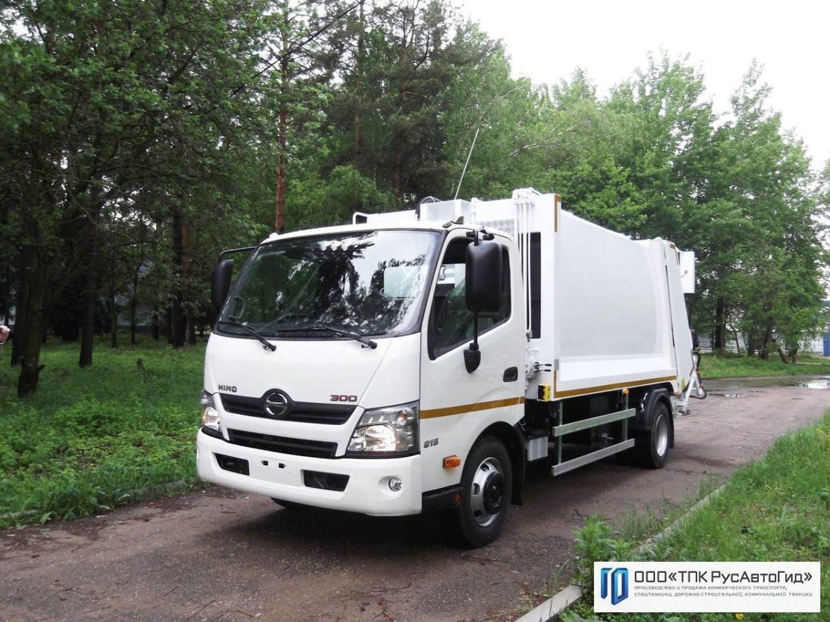 Хино 300 мусоровоз
