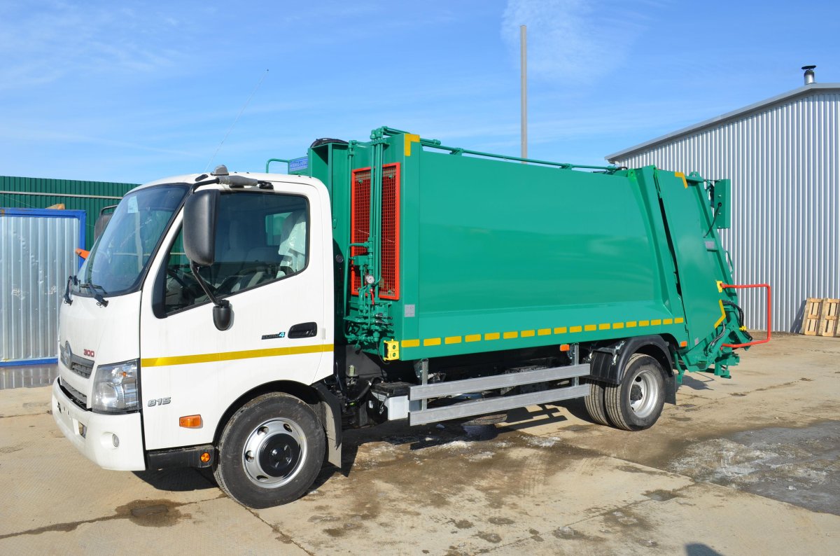 JAC n120 мусоровоз