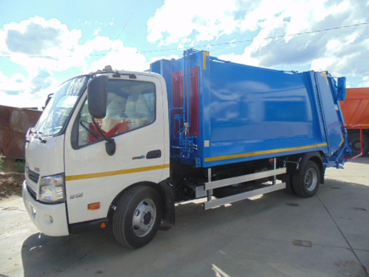 Турецкая установка на мусоровоз Hidro-Mak