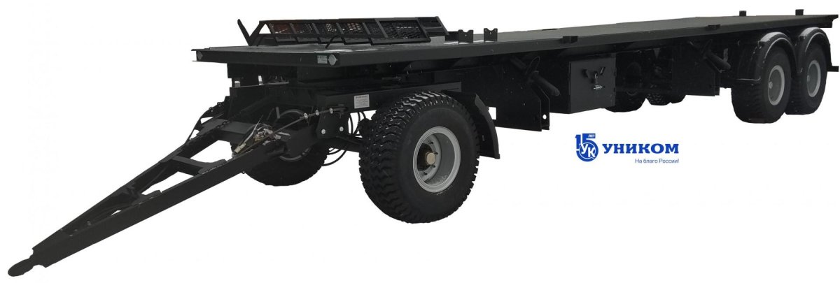 Шасси тракторного прицепа трехосное модель 8302