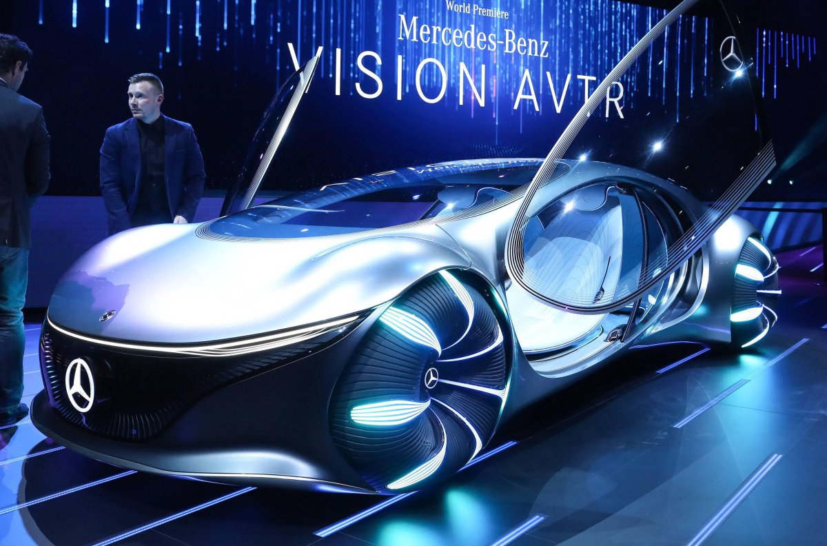 Электрокар Мерседес Benz Vision