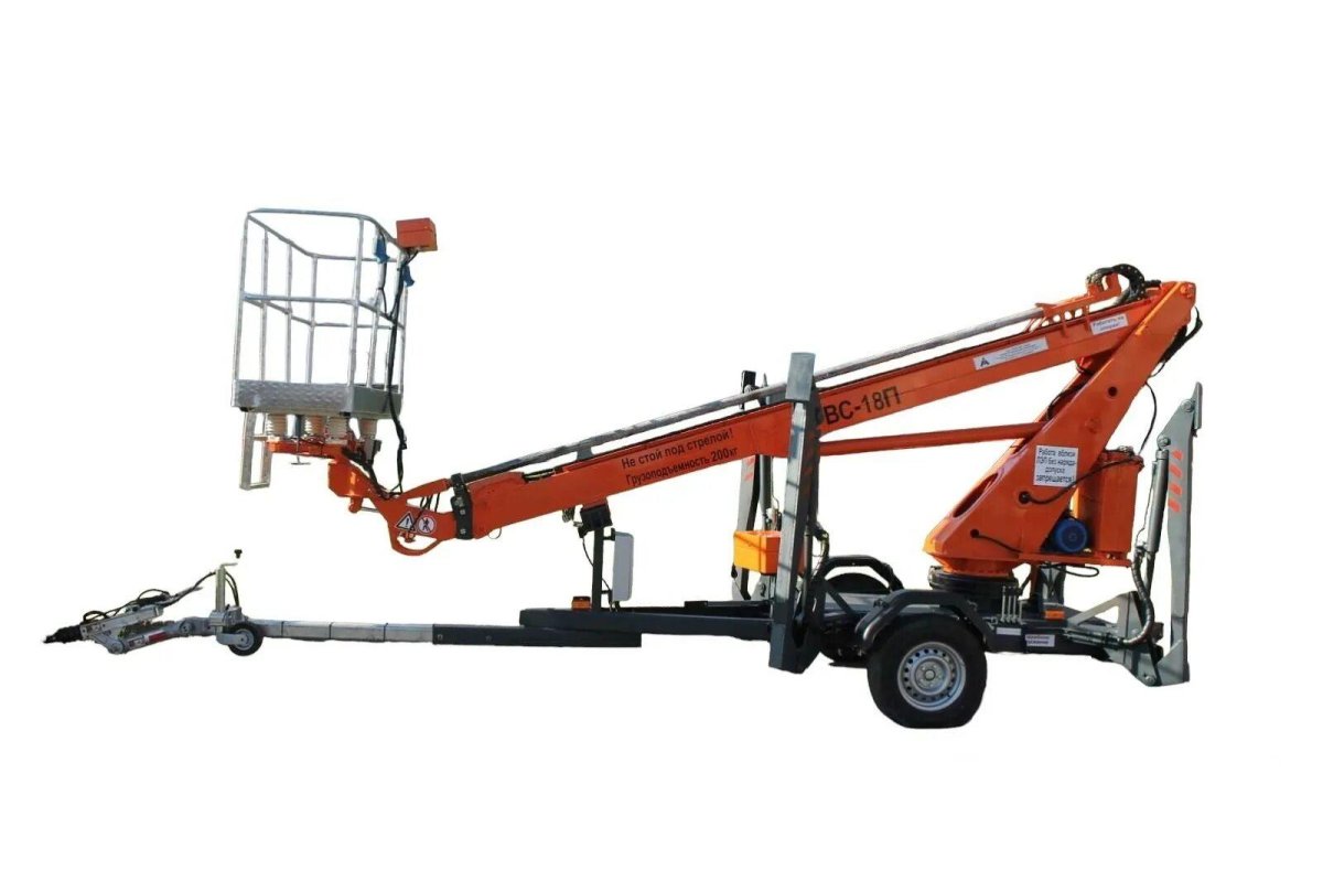 Подъёмник прицепной коленчатый гидравлический Атлант ATL 16 М