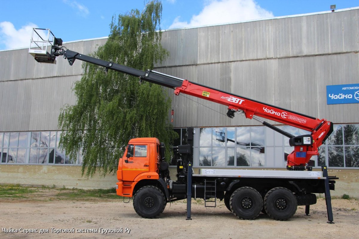 Автогидроподъемник КАМАЗ 43118