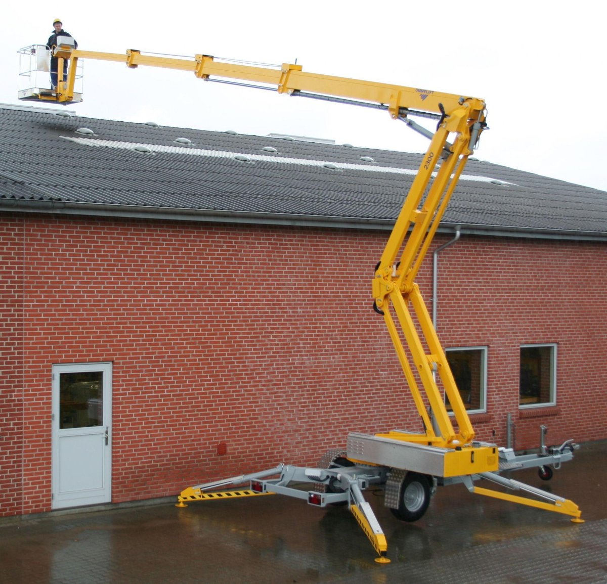 Тросовый мини кран Сорокин 8.6