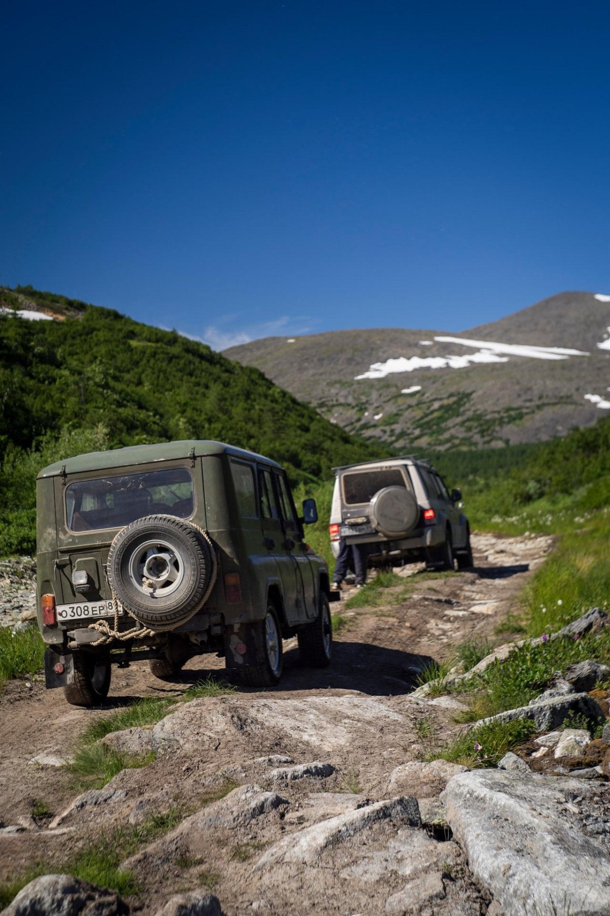 УАЗ 469 В горах