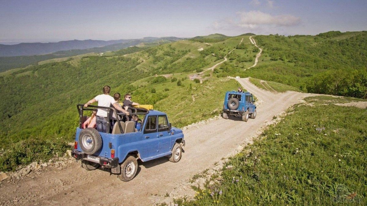 Джиппинг УАЗ В Геленджике