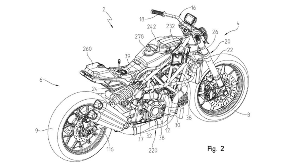 Honda CB 750 рама чертеж
