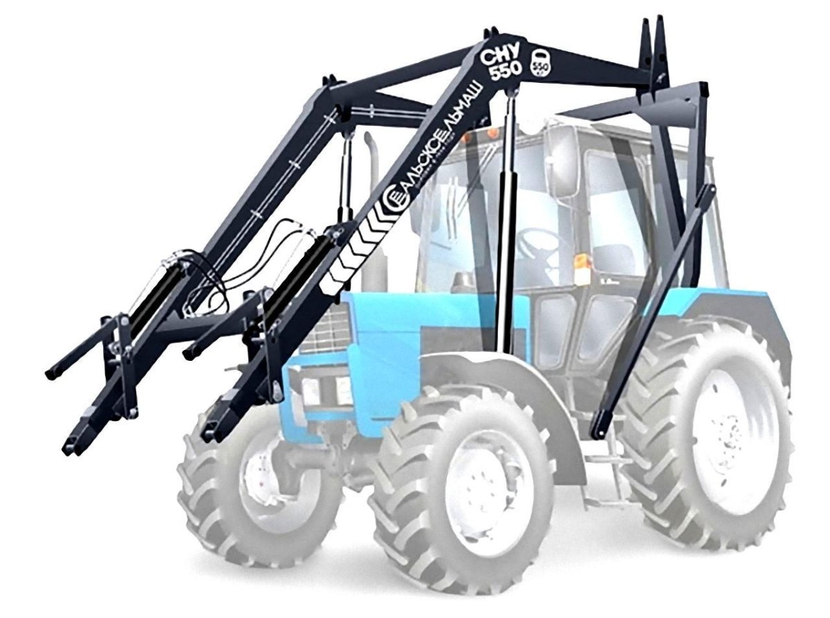 Погрузчик-стогометатель сну-550