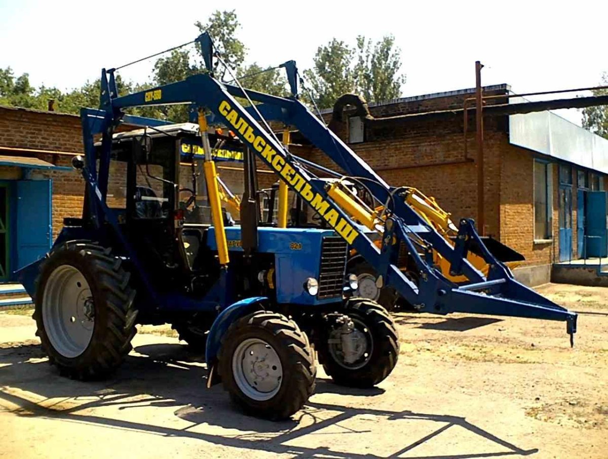 Сну-550-0 стогометатель-погрузчик