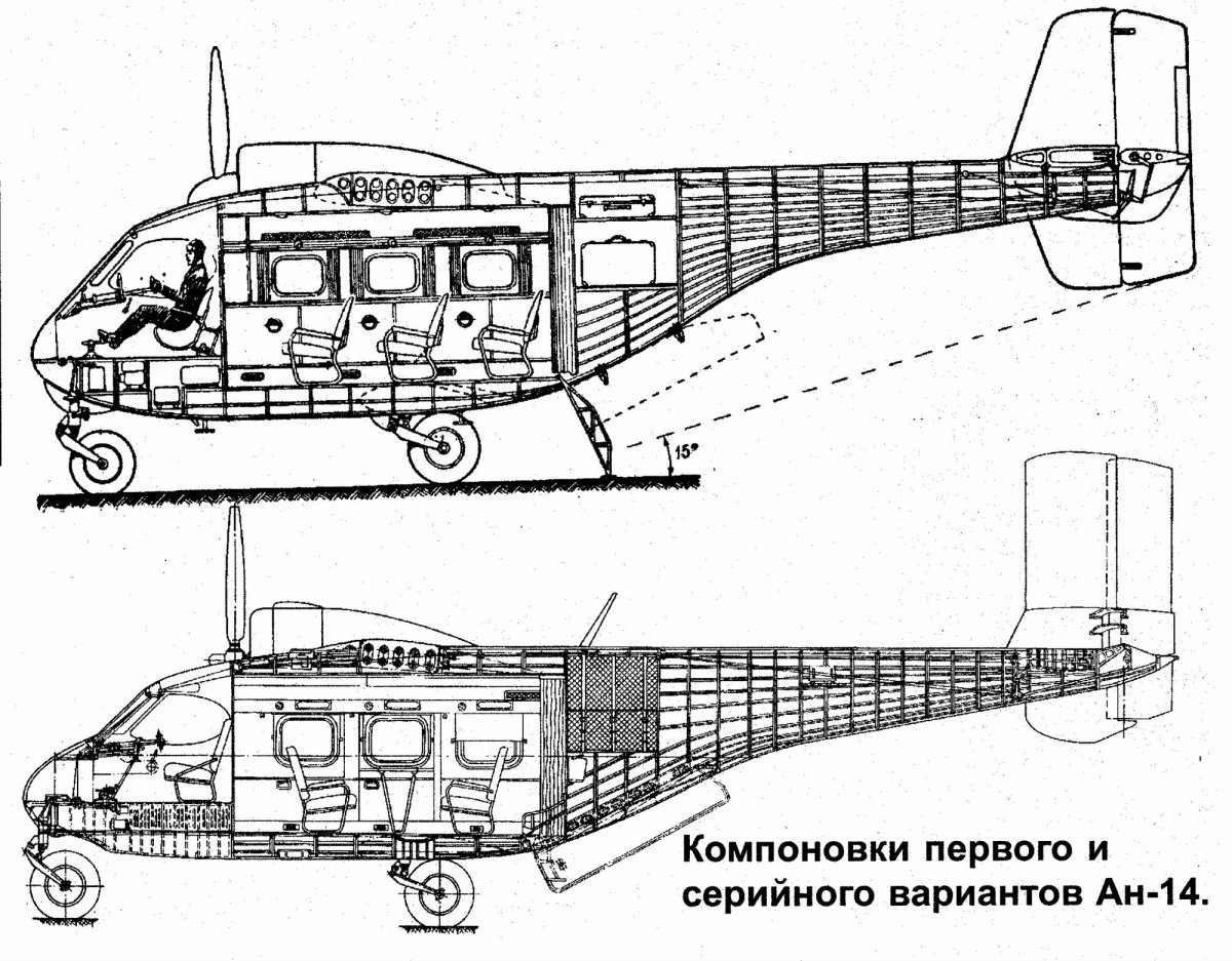 Самолет Пчелка АН 14 технические характеристики