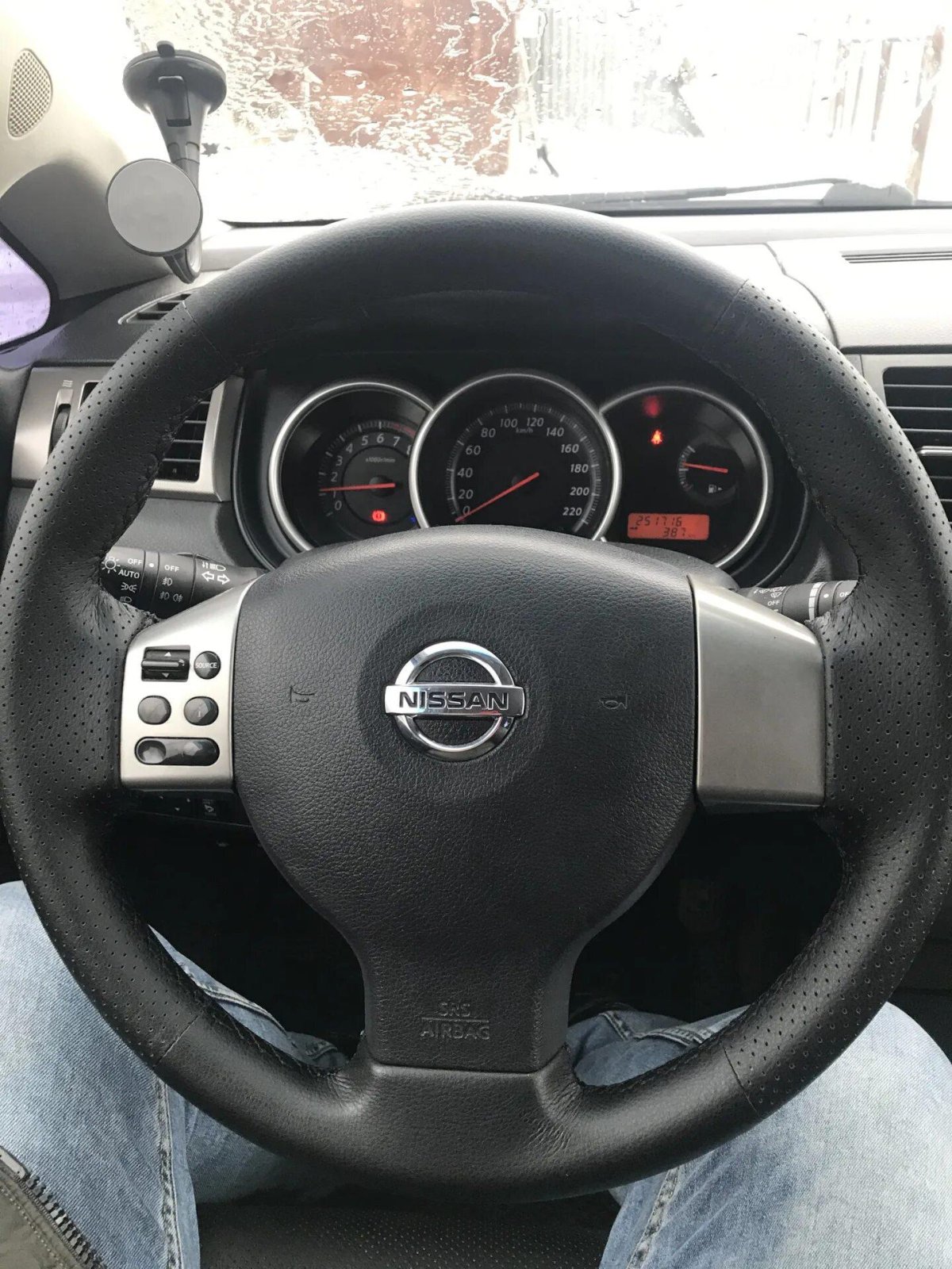 Перешив руля Ниссан Тиида