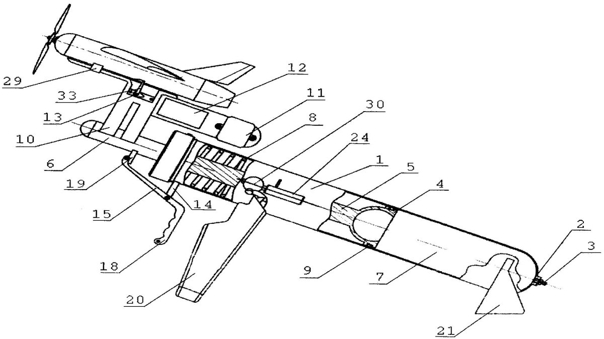 БПЛА Орлан-10 чертеж