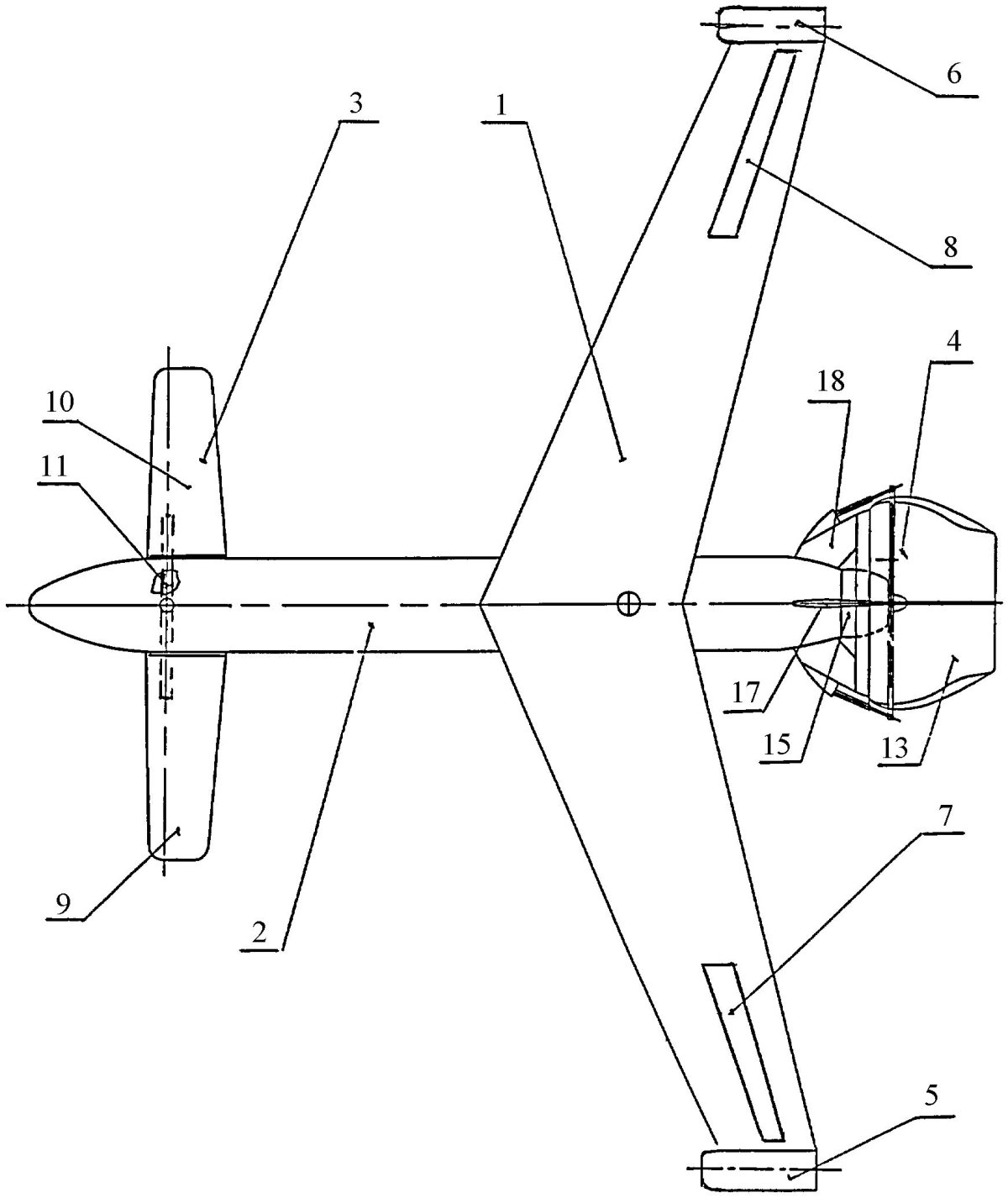 Беспилотник mq-9 чертеж