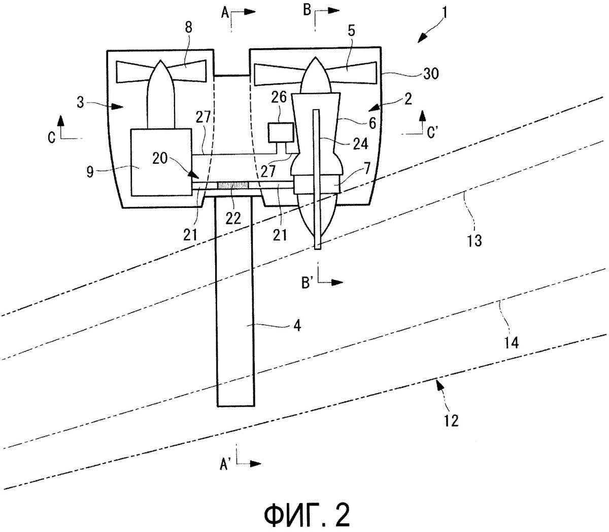 Устройство для создания силы тяги в воздухе
