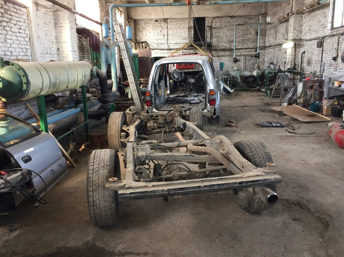 Toyota Land Cruiser Prado 90 рама или кузов