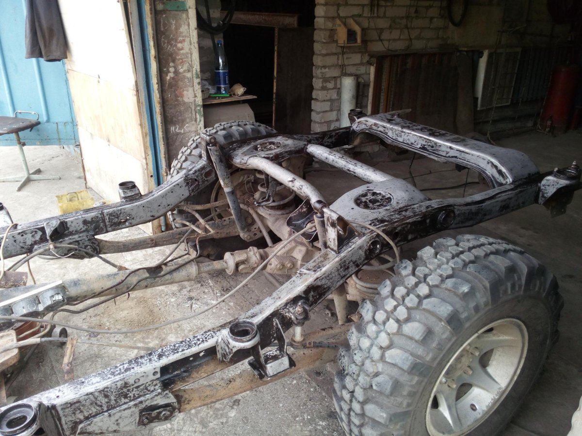 Соболь сломалась рама