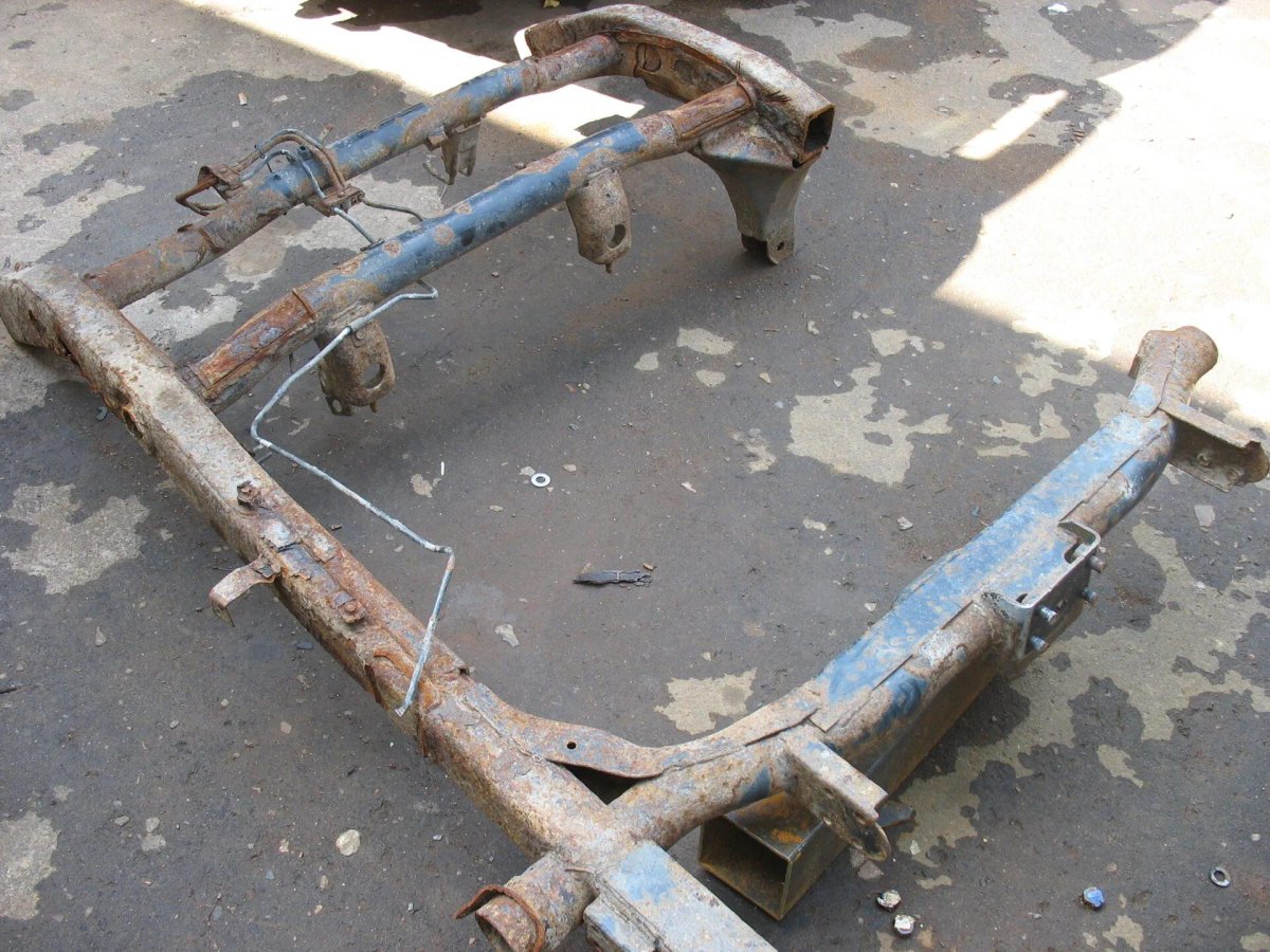 Сварка рамы внедорожника