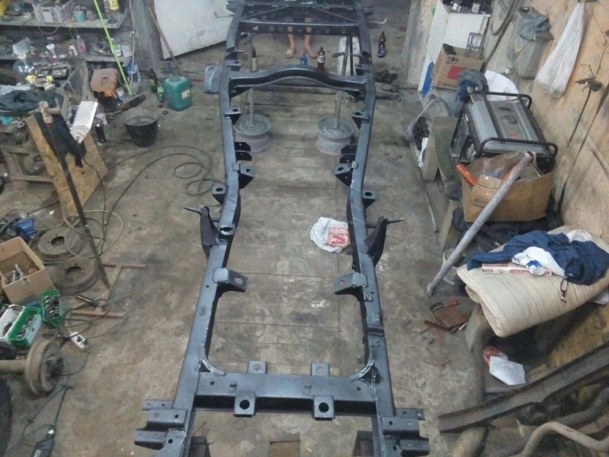 Сварка рамы УАЗ