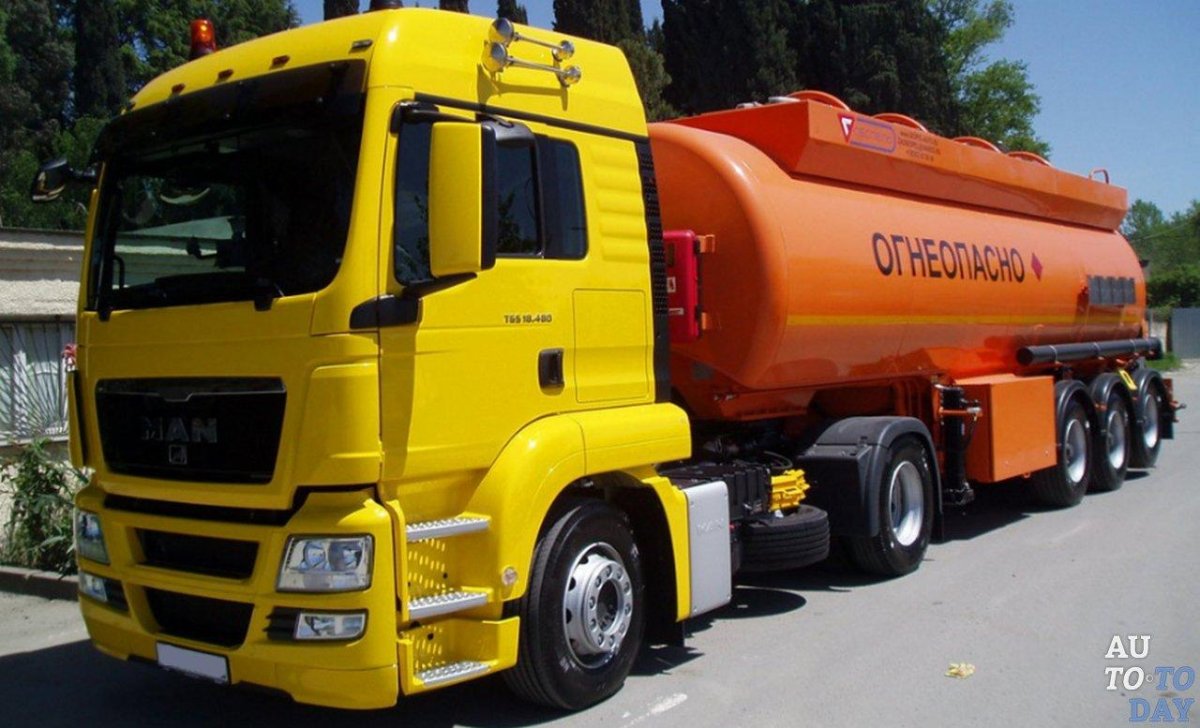 Man TGA 18440 бензовоз