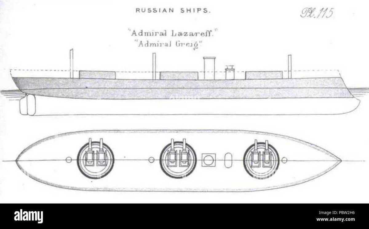 Броненосный Фрегат Адмирал Лазарев