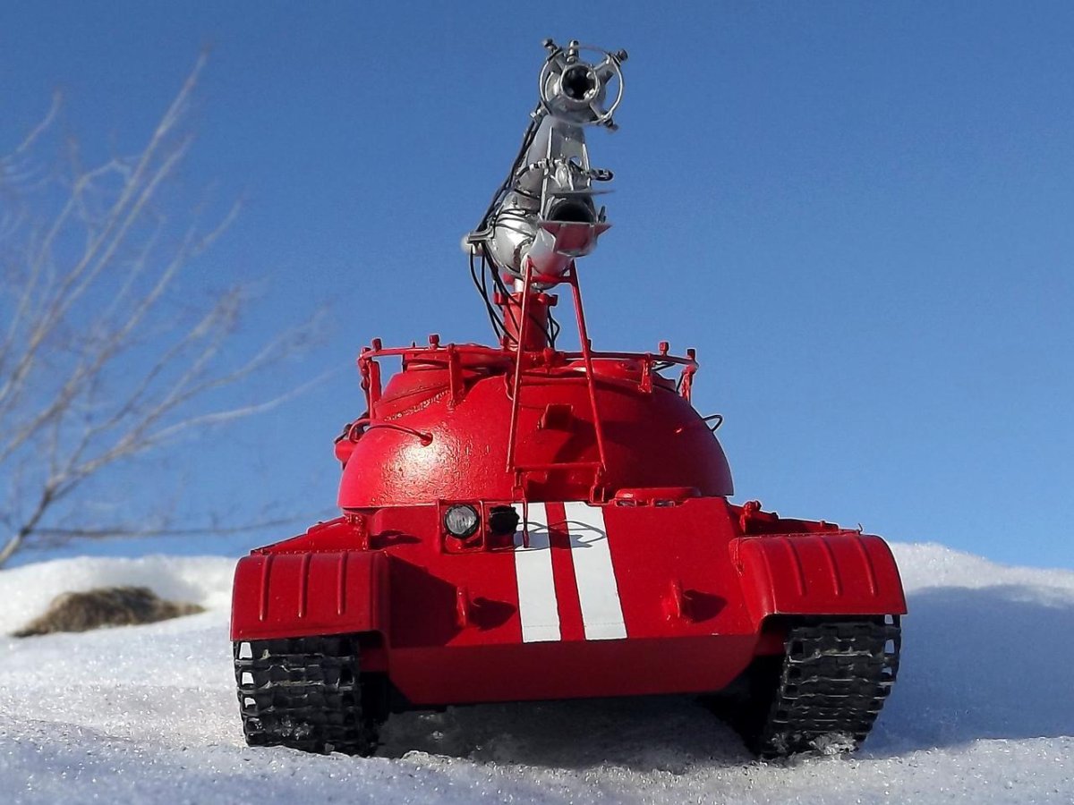 Танк т-55 пожарный
