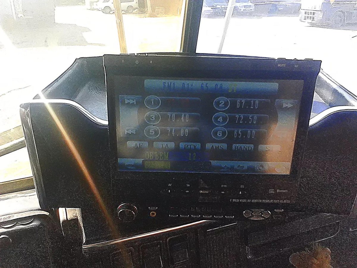 Полка под магнитолу КАМАЗ 5511