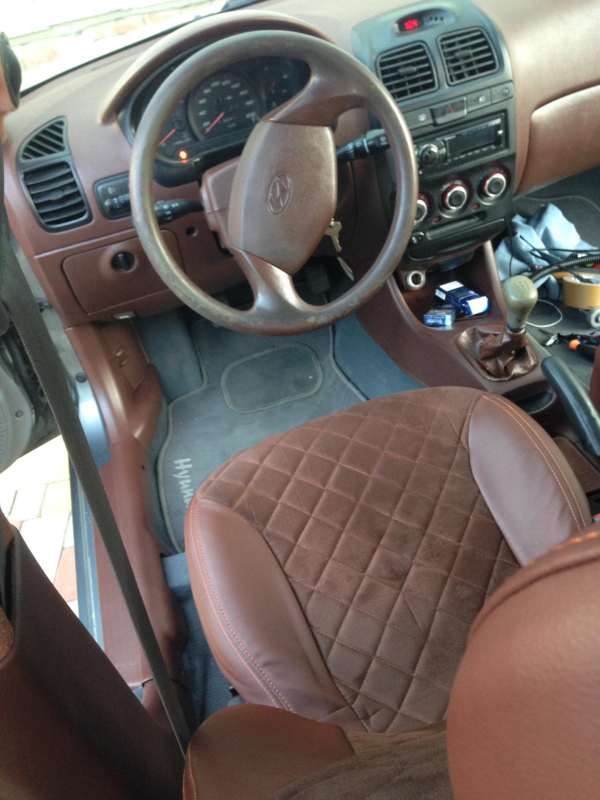 Кожаный салон Accent ТАГАЗ